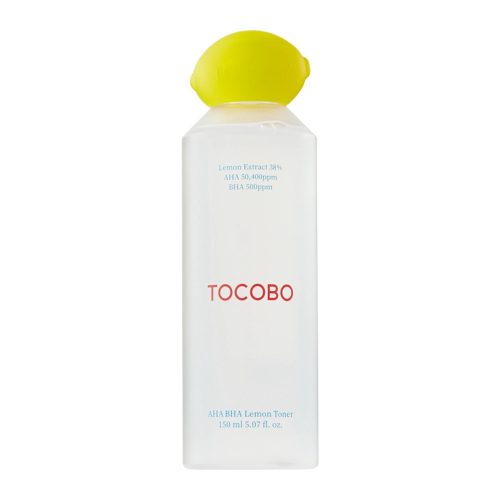 Tocobo - AHA BHA Lemon Toner - Lemon Tonic with AHA and BHA Acids - 150ml