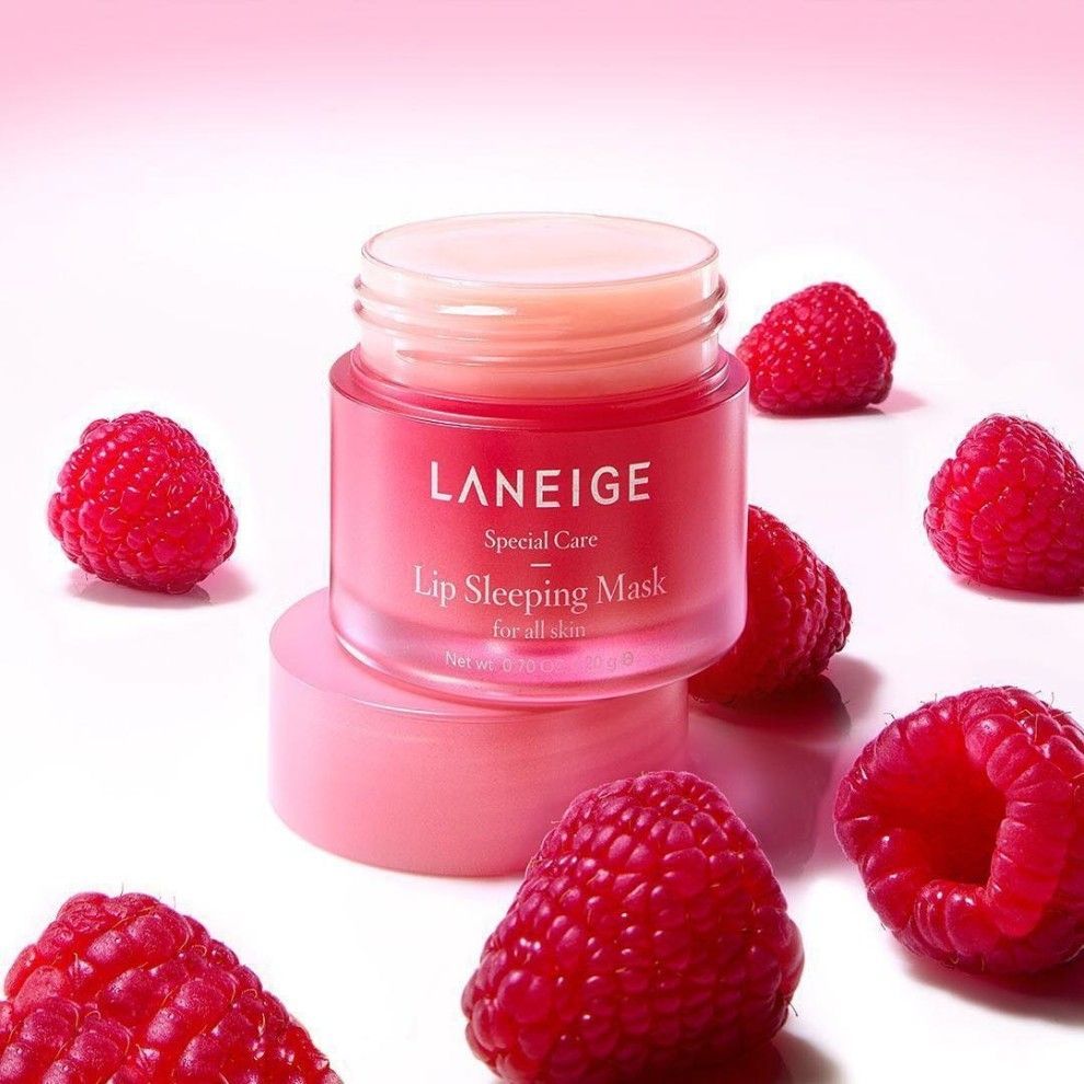 Laneige - Lip Sleeping Mask EX - Berry - Intensive Regenerating Lip Mask EX - 20g - Image 2