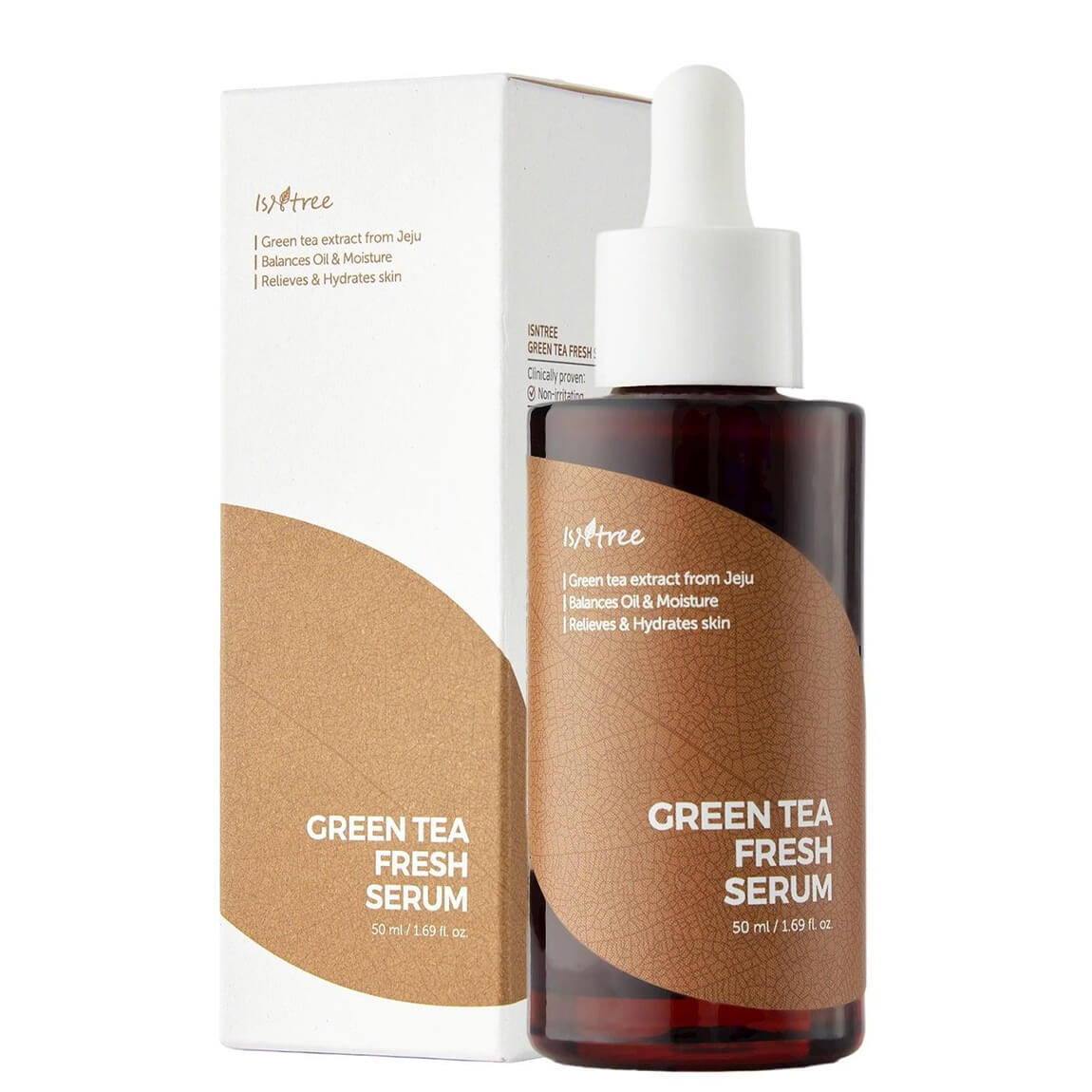 Isntree - Green Tea Fresh Serum - Facial Serum with Green Tea Extract - 50ml