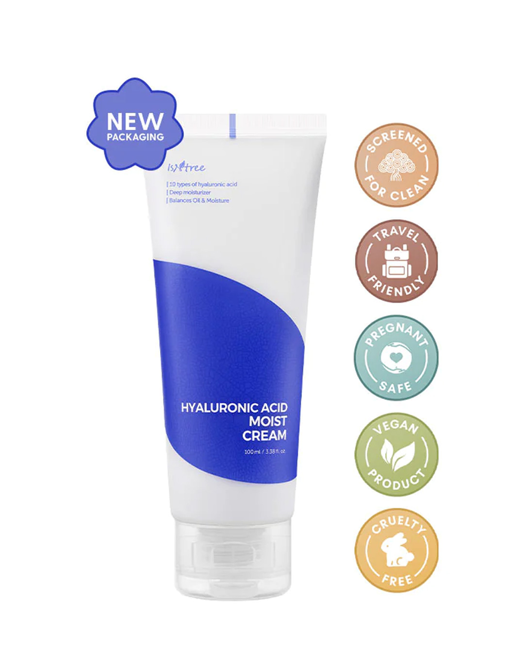 Isntree - Hyaluronic Acid Water Sleeping Mask - Moisturizing Night Mask - 100ml - Image 2