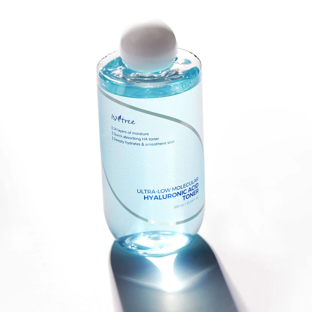 Isntree - Ultra - Low Molecular Hyaluronic Acid Toner - Hyaluronic Acid Facial Toner - 300ml