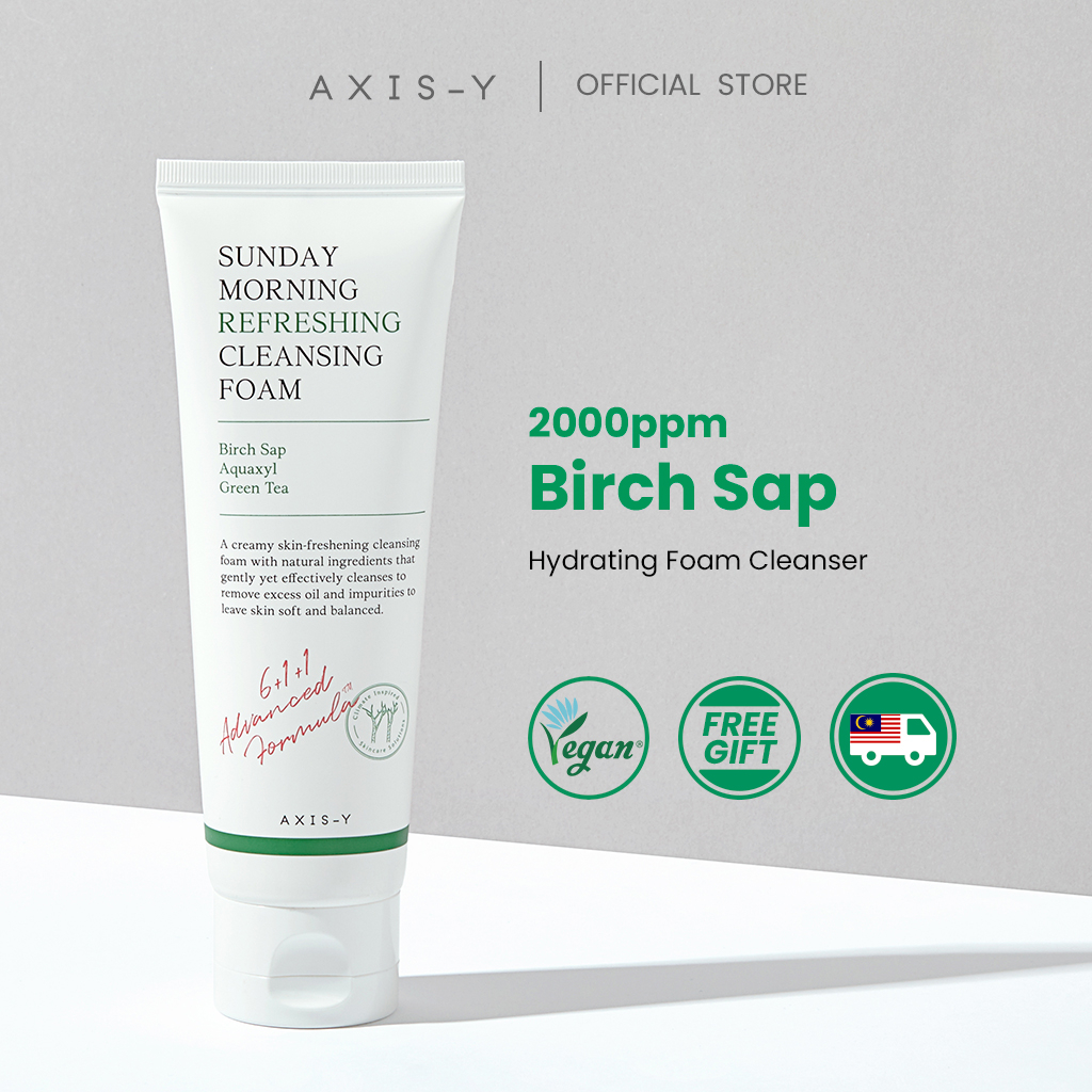 AXIS-Y Sunday Morning Refreshing Cleansing Foam 120ml - Image 2