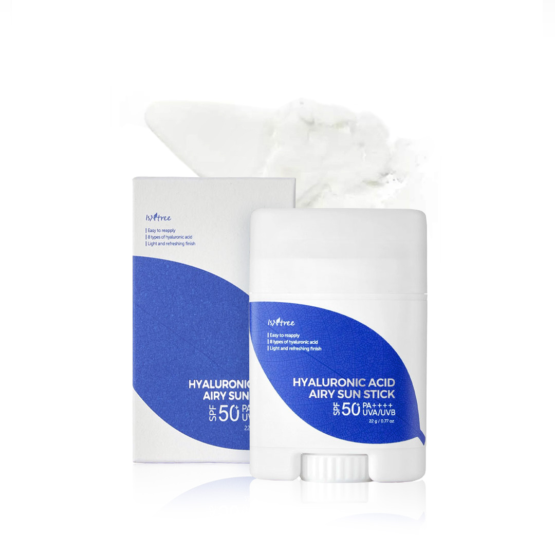 Isntree - Hyaluronic Acid Airy Sun Stick SPF 50+ PA ++++ - Sunscreen Stick - 22g