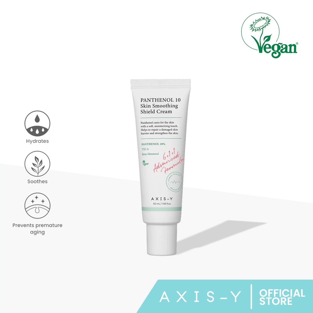 AXIS-Y Panthenol 10 Skin Smoothing Shield Cream 50ml - Image 3
