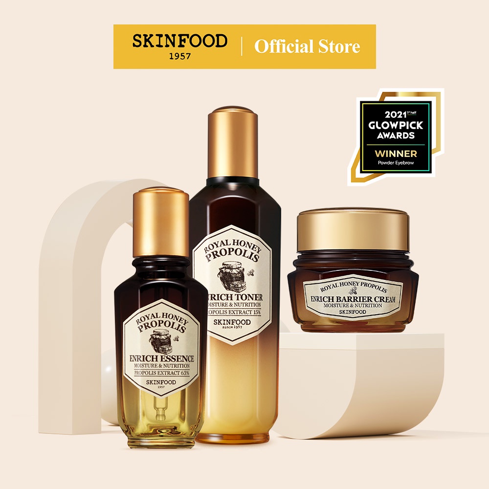 SKINFOOD - Royal Honey Propolis Enrich Toner 160ml - Image 3