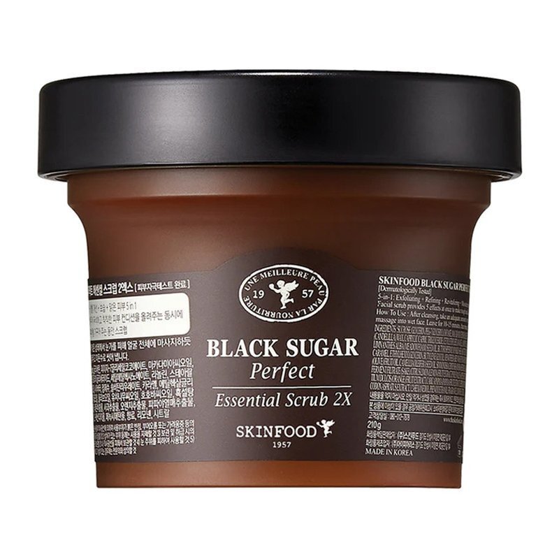 SKINFOOD Black Sugar Perfect Essential Scrub 2X 210g