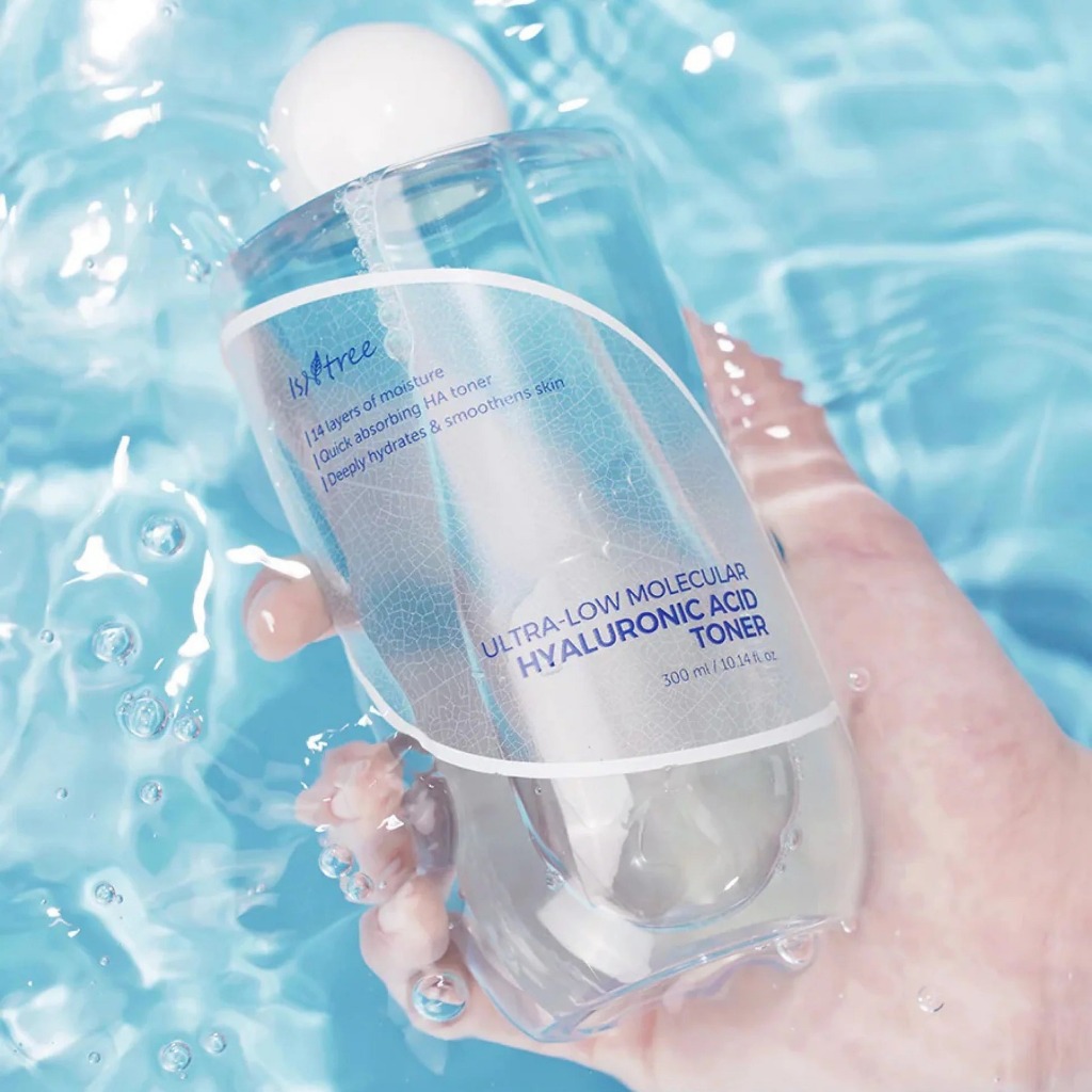 Isntree - Ultra - Low Molecular Hyaluronic Acid Toner - Hyaluronic Acid Facial Toner - 300ml - Image 3