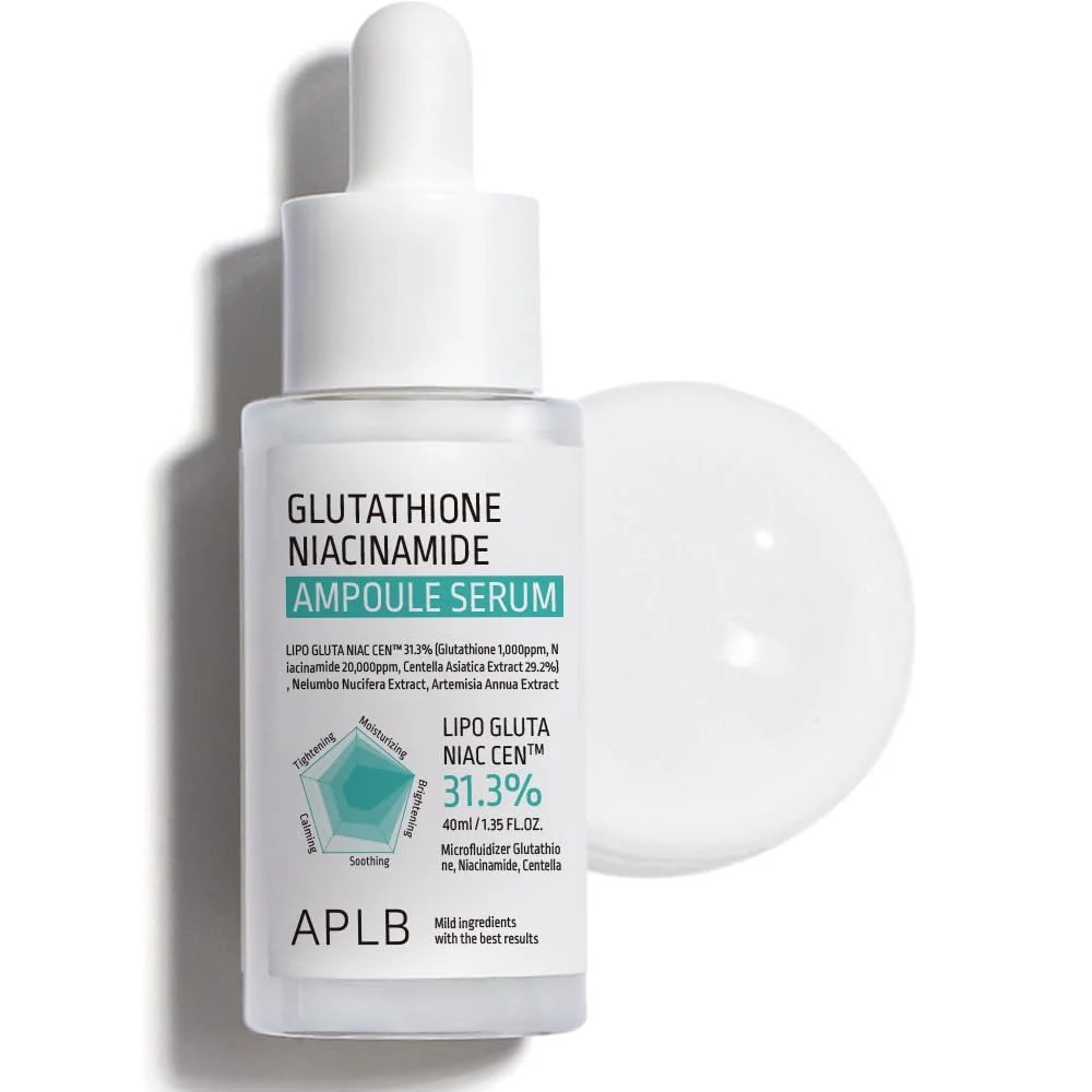 APLB - Glutathione Niacinamide Ampoule Serum - Brightening Face Serum - 40ml