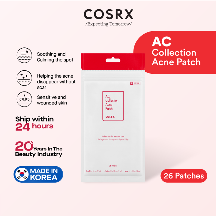 COSRX - AC Collection Acne Patch - Healing Eczema Patches with Centella Asiatica Extract - 26pcs - Image 2
