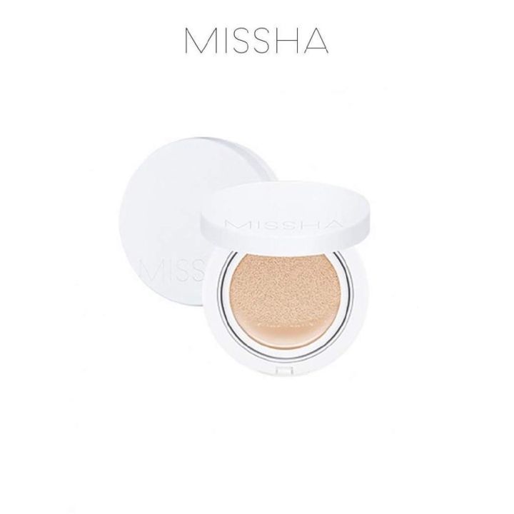 Missha - Magic Cushion Moist Up - SPF50+/PA+++ - Compact Face Primer - #23 Natural Beige - 15g
