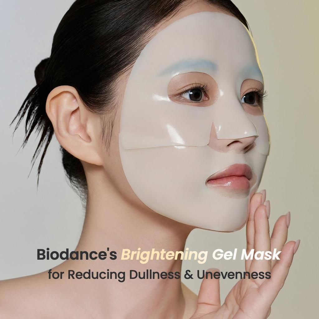 Biodance - Radiant Vita Niacinamide Real Deep Mask - Illuminating Face Mask - 1pc/34g - Image 3