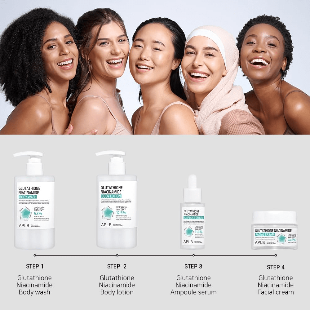 APLB - Glutathione Niacinamide Body Wash - Body Wash Gel - 300ml - Image 2