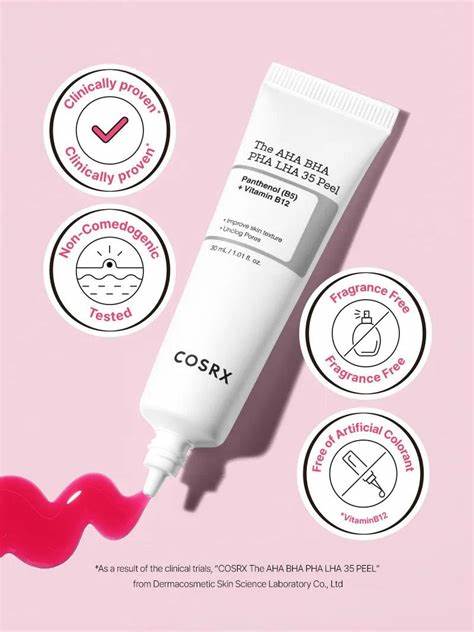 COSRX - The AHA BHA PHA LHA 35 Peel - 35% Acid Peel with Vitamins - 30ml - Image 3
