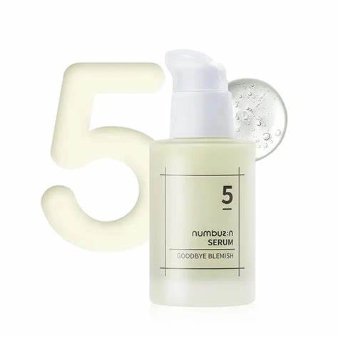 Numbuzin - No.5 Goodbye Blemish Serum - Serum for Imperfections with Niacinamide and Vitamin C - 50ml