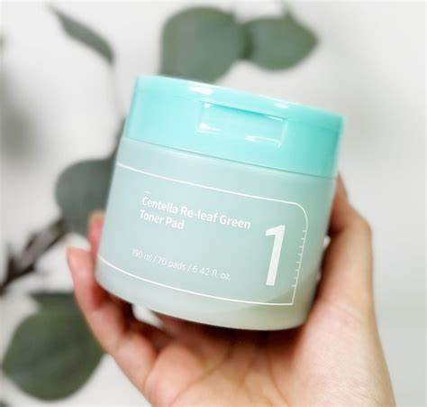 Numbuzin - No.1 Centella Re-leaf Green Toner Pad - Petals with Centella for the Face - 70pcs. - Image 3