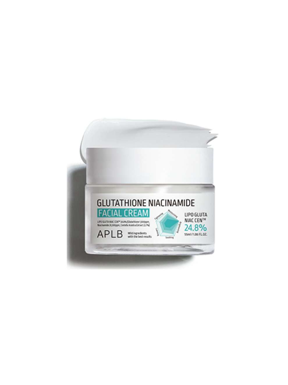 APLB - Glutathione Niacinamide Facial Cream - Brightening Facial Cream - 55ml