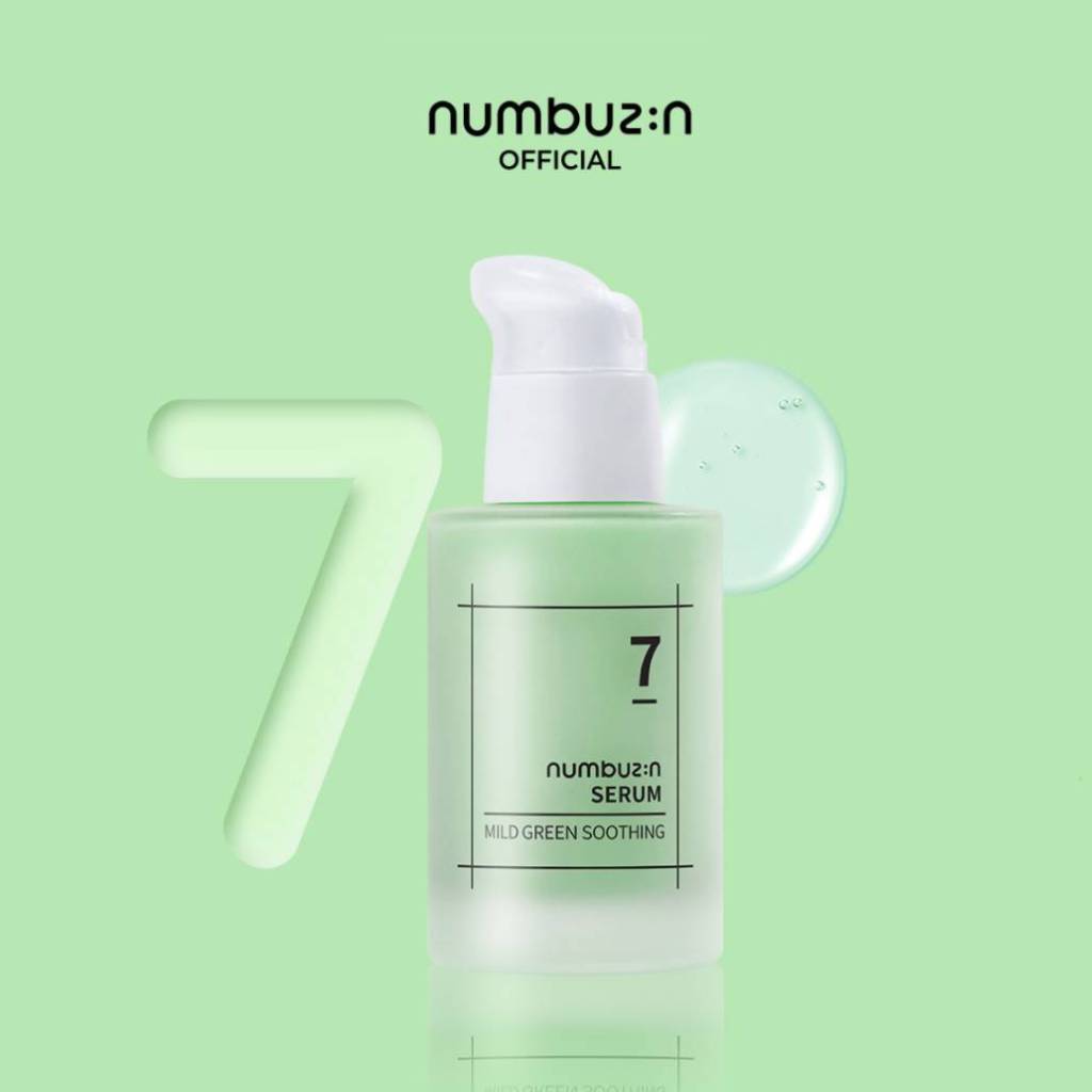 Numbuzin - No.7 - Mild Green Soothing Serum - 50ml