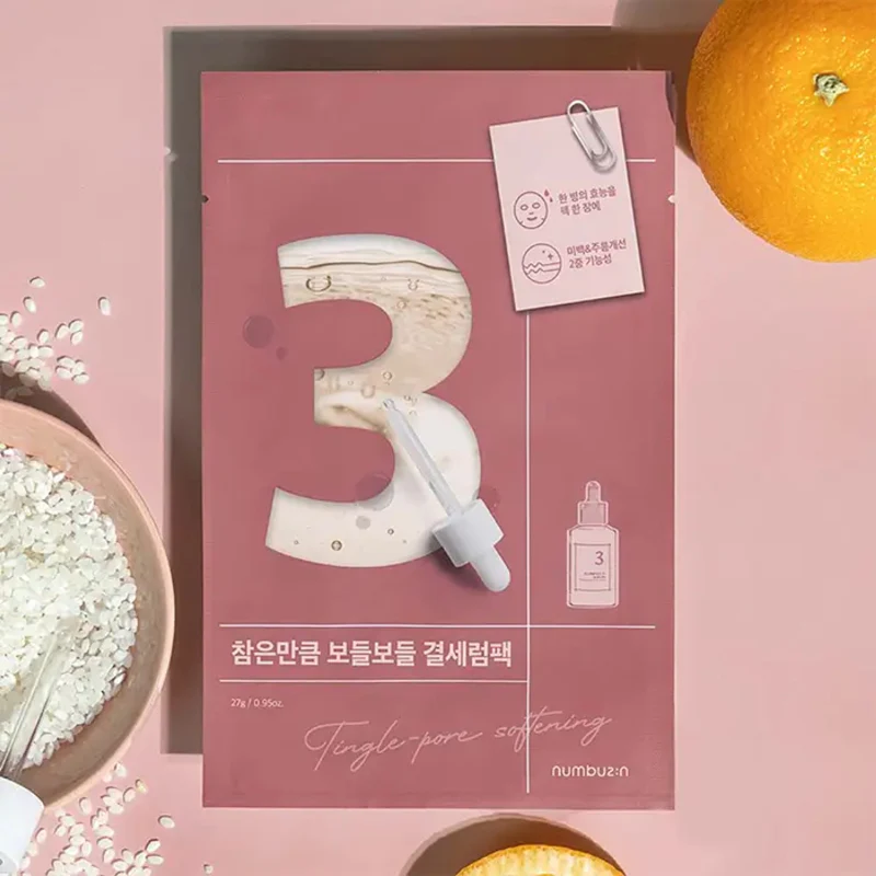Numbuzin - No.3 - Tingle-Pore Softening Sheet Mask - 27g