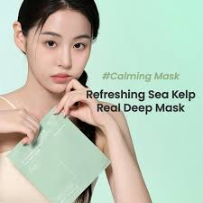 Biodance - Refreshing Sea Kelp Real Deep Mask - Soothing and Moisturizing Face Mask - 1pc/34g - Image 3