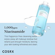COSRX - Low pH Niacinamide Cleansing Water - Low pH Niacinamide Micellar Water - 400ml - Image 2