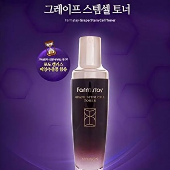 FARMSTAY GRAPE STEM CELL Toner, 130 ml - Image 2