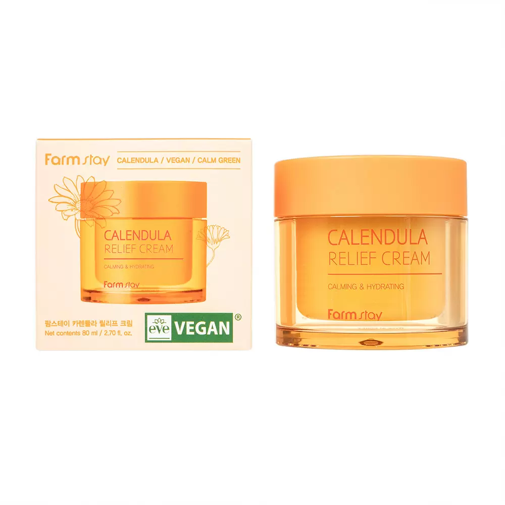 FARMSTAY Calendula Relief Cream, 80 ml