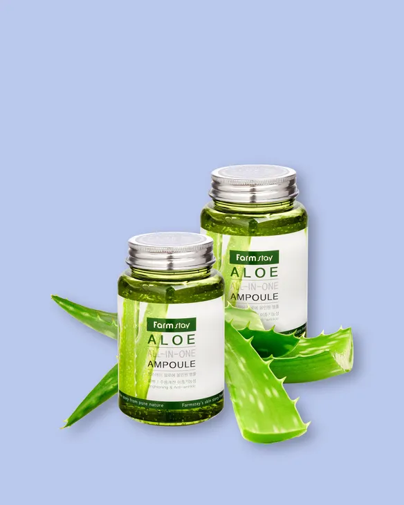 FARMSTAY ALOE ALL-IN ONE AMPOULE, 250 ml - Image 2