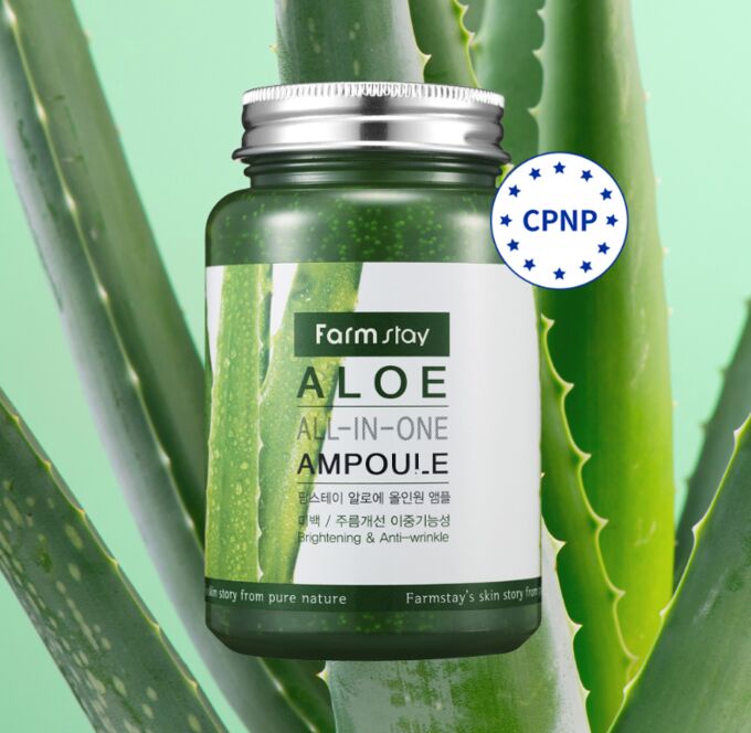 FARMSTAY ALOE ALL-IN ONE AMPOULE, 250 ml - Image 3