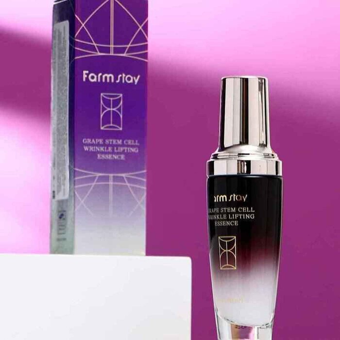 FARMSTAY GRAPE STEM CELL Whitening Lifting Essence, 50 ml - Image 2
