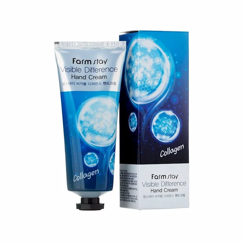 FARMSTAY VISIBLE DIFFERENCE Hand Cream COLLAGEN, 100 ml