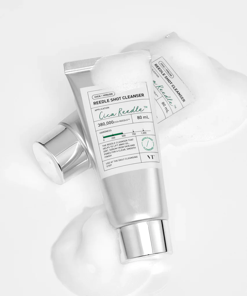 VT Cosmetics - Reedle Shot Cleanser - Purifying Facial Foam - 80ml - Image 2