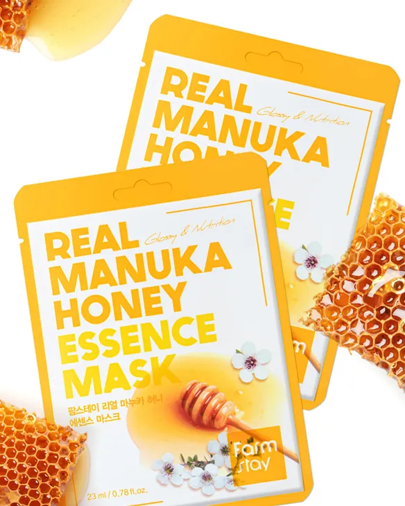 FARMSTAY REAL MANUKA HONEY Essence Mask, 23 ml - Image 2