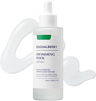 EQQUALBERRY - Swimming Pool Ampoule - Moisturizing and Soothing Ampoule for Face - 50ml - Image 2