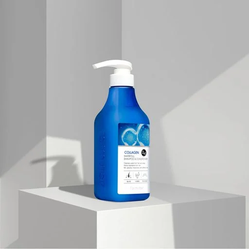 FARMSTAY COLLAGEN Aqua FULL SHAMPOO & CONDITIONER, 530 ml - Image 2