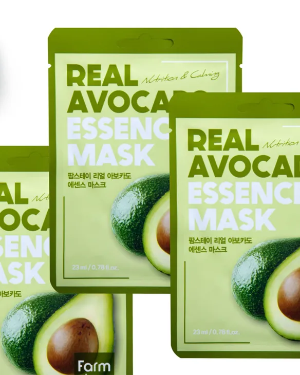 FARMSTAY REAL AVOCADO Essence Mask, 23 ml - Image 2