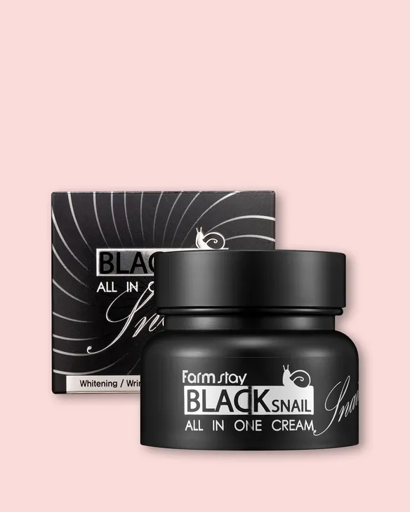 FARMSTAY BLACK SNAIL ALL-IN ONE CREAM, 50 g - Image 2