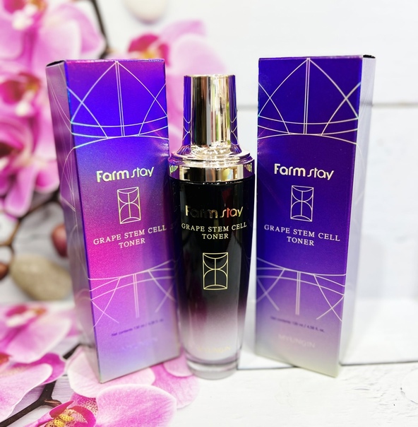 FARMSTAY GRAPE STEM CELL Toner, 130 ml - Image 3
