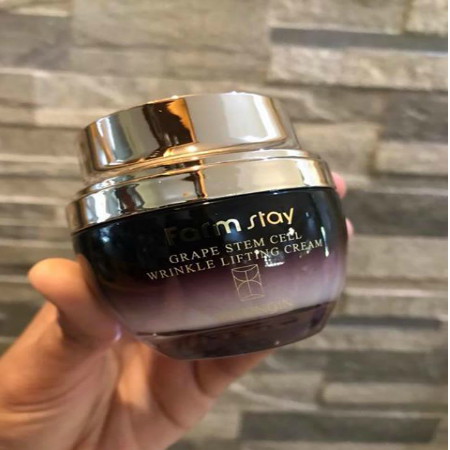 FARMSTAY GRAPE STEM CELL Wrinkle Lifting Cream, 50 ml - Image 3