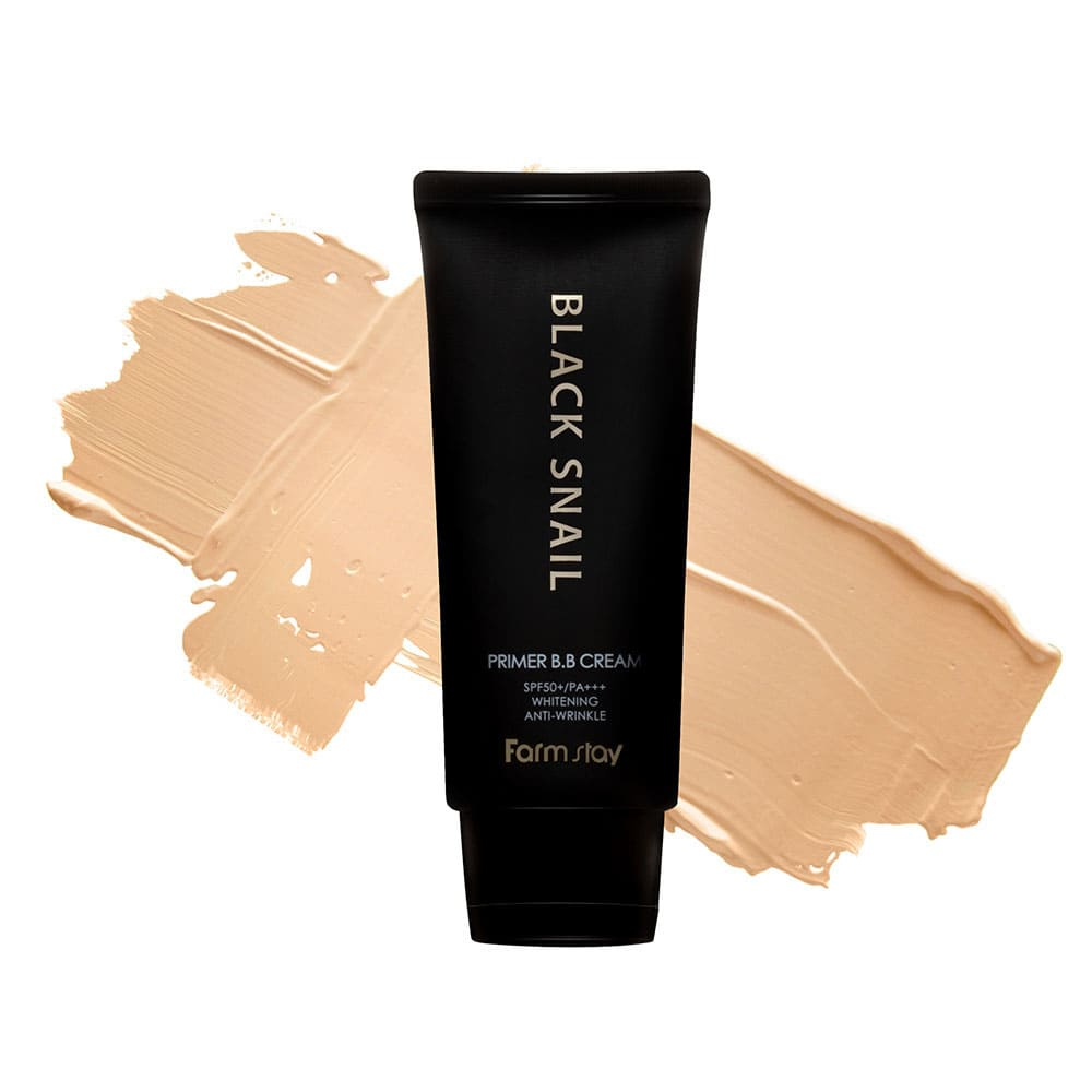 FARMSTAY BLACK SNAIL PRIMER BB CREAM, 50 g - Image 2