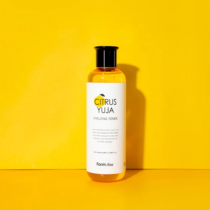 FARMSTAY CITRUS YUJA VITALIZING Toner, 280 ml