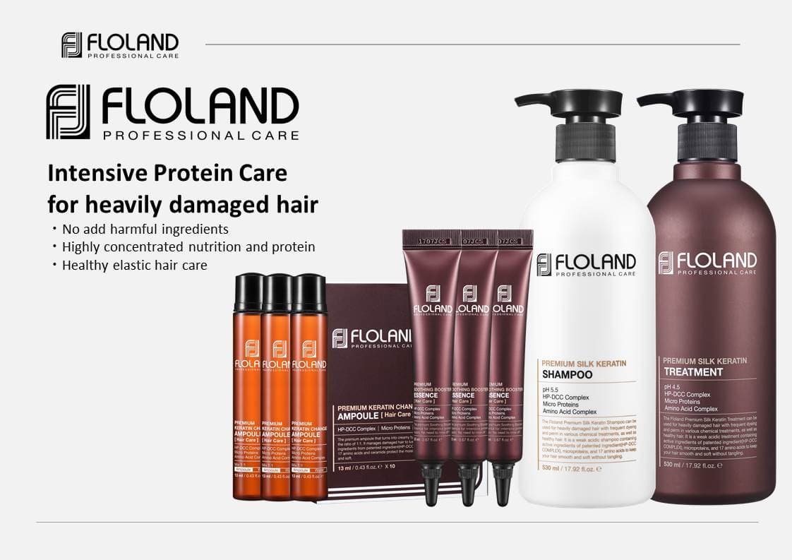 FLOLAND Premium Silk Keratin Shampoo, 150 ml - Image 2