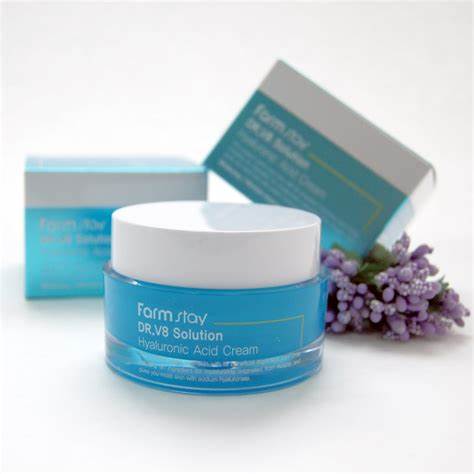 FARMSTAY DR-V8 SOLUTION CREAM HYALURONATE, 80 ml - Image 4