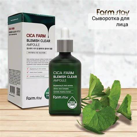 FARMSTAY CICA FARM BLEMISH CLEAR AMPOULE, 100 ml - Image 3