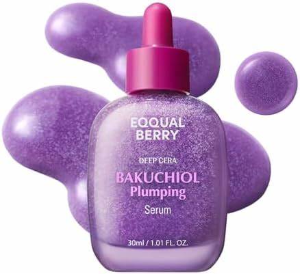 EQQUALBERRY - Bakuchiol Plumping Serum - Firming and Moisturizing Serum with bacchiole - 30ml