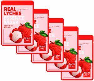 FARMSTAY REAL LYCHEE Essence Mask, 23 ml - Image 3