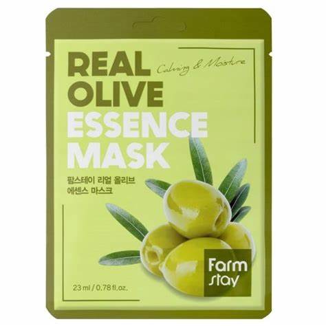 FARMSTAY REAL OLIVE ESSENCE MASK, 23 ml (ΤΟ ΠΡΟΙΟΝ ΠΩΛΕΙΤΑΙ ΣΕ ΣΥΣΚΕΥΑΣΙΑ ΤΩΝ 10ΤΜΧ) - Image 2