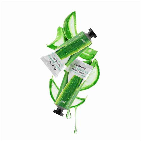 FARMSTAY VISIBLE DIFFERENCE Hand Cream ALOE, 100 ml - Image 3