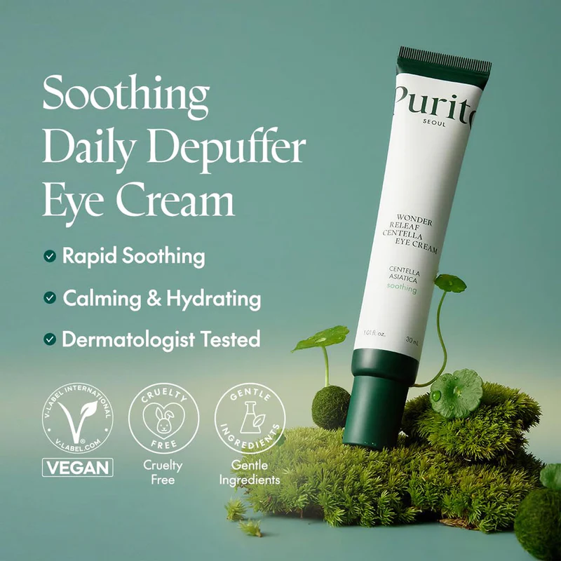 PURITO SEOUL Wonder Releaf Centella Eye Cream 30ml - Image 2