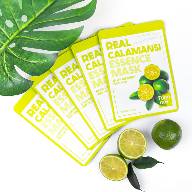 FARMSTAY REAL CALAMANSI Essence Mask, 23 ml - Image 3