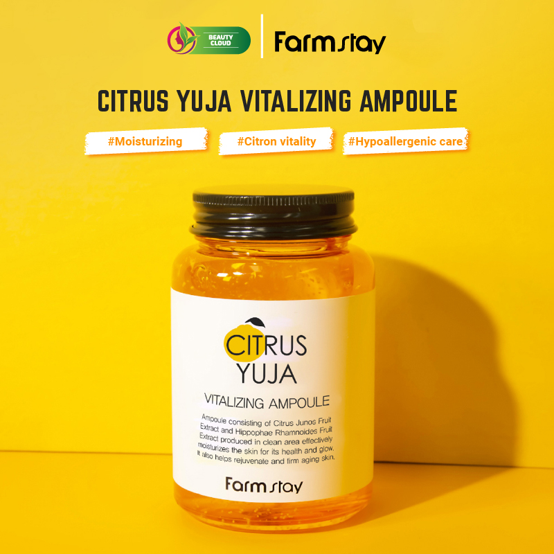 FARMSTAY CITRUS YUJA VITALIZING Ampoule, 250 ml - Image 2